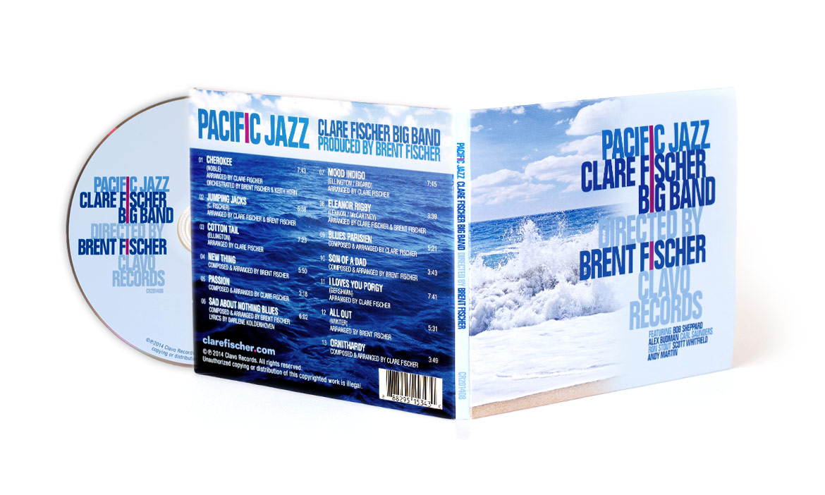 Clare Fischer Big Band - Pacific Jazz Album Design