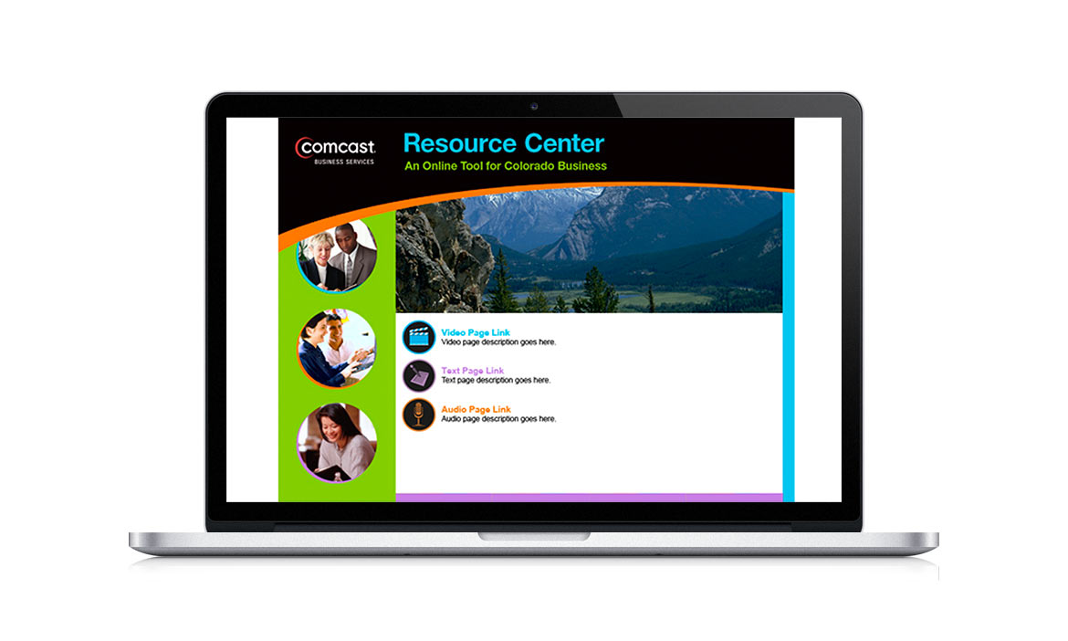 Comcast Resource Center Website-0