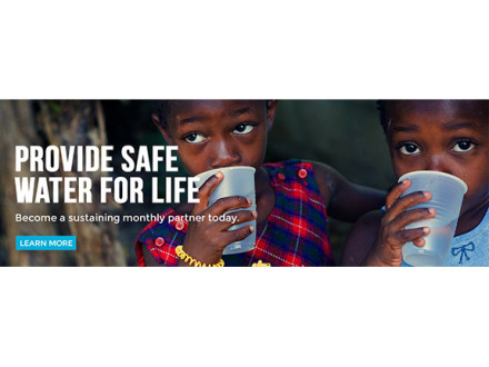 Healing Waters Provide Safe Water For Life Web Banner