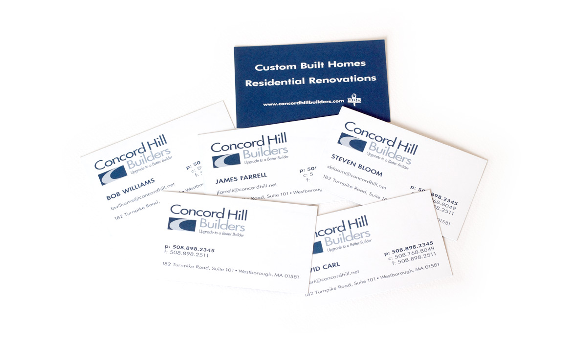 Concord Hill Builders Business Cards-0
