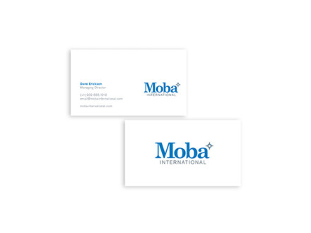 Moba International Business Card
