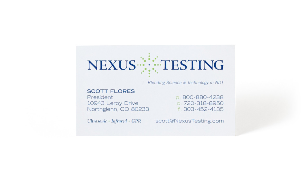 Nexus Testing Business Card-0